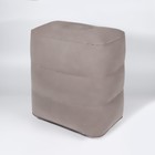 Подушка надувная, 46 × 33 × 45 см, в чехле, цвет серый - фото 8732529