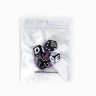 Набор кубиков для D&D (Dungeons and Dragons, ДнД) "Время игры", серия: D&D, 7 шт, фиолетовые - Фото 3