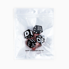 Набор кубиков для D&D (Dungeons and Dragons, ДнД) "Время игры", серия: D&D, 7 шт, красные - Фото 3