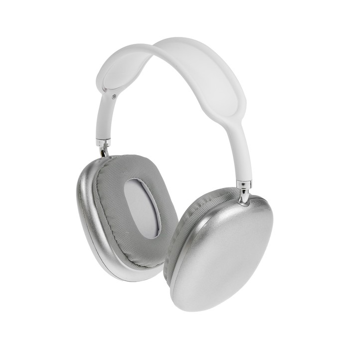 Наушники беспроводные, накладные, P9, Bluetooth 5.0, с микрофоном, Jack 3.5 мм 150 мАч, серые
