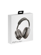 Наушники беспроводные, полноразмерные, P9 ProMax, Bluetooth 5.0, с микрофоном, Jack 3.5 мм 150 мАч, чёрные - Фото 11