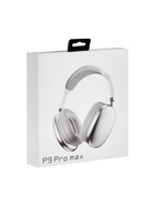 Наушники беспроводные, полноразмерные, P9 ProMax, Bluetooth 5.0, с микрофоном, Jack 3.5 мм 150 мАч, серые 9940625 - фото 15937357