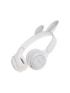 Наушники детские, беспроводные, накладные, с ушками зайца, Y08R, Bluetooth 5.1, с микрофоном, с подсветкой, 400 мАч, белые - Фото 6