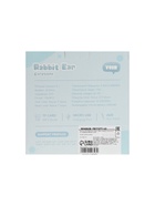 Наушники детские, беспроводные, накладные, с ушками зайца, Y08R, Bluetooth 5.1, с микрофоном, с подсветкой, 400 мАч, синий - Фото 13