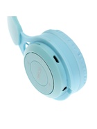 Наушники детские, беспроводные, накладные, с ушками зайца, Y08R, Bluetooth 5.1, с микрофоном, с подсветкой, 400 мАч, синий - Фото 10