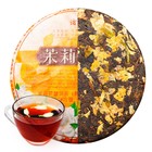 Китайский выдержанный чай "Шу Пуэр. Жасмин", 100 г, 2022 г, Юннань, блин - фото 11986429
