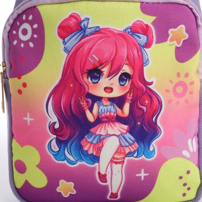 Сумка детская для девочки через плечо «Девочка куколка»