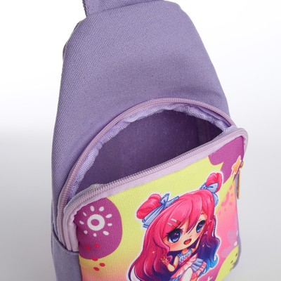 Сумка детская для девочки через плечо «Девочка куколка»