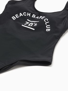 Купальник женский слитный с открытой спиной MINAKU, размер 44, чёрный - Фото 6