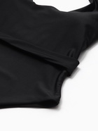 Купальник женский слитный с поясом MINAKU, размер 42, чёрный - Фото 5