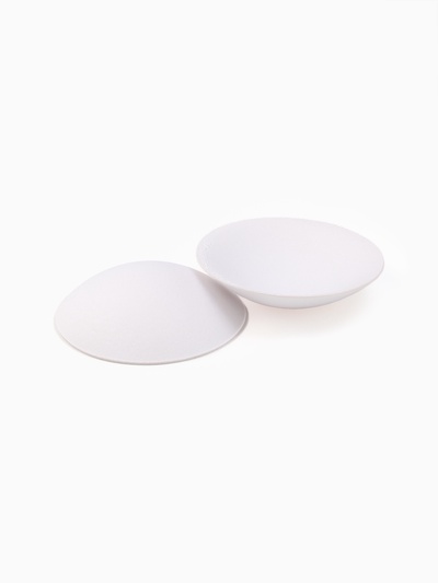 Купальник женский слитный однотонный с вырезом на животе MINAKU, размер 42, молочный