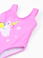 Купальник для девочки слитный MINAKU «Единорог», розовый, рост 140-146 см - Фото 6