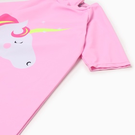 Купальник для девочки комбинезон MINAKU «Единорог», розовый, рост 134-140 см 9926351
