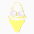 Купальник раздельный бельевой женский MINAKU, желтый, размер 42 - Фото 10