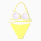 Купальник раздельный бельевой женский MINAKU, желтый, размер 44 - Фото 10