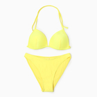 Купальник раздельный бельевой женский MINAKU, желтый, размер 44 - Фото 7