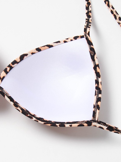 Купальник раздельный MINAKU, с леопардовым принтом, размер 42