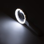 Лупа классическая, линза 60мм, подсветка - Фото 4