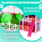 Кукольный домик «Сказочная жизнь на вилле» с куклой, питомцами и аксессуарами - Фото 3