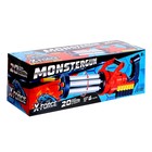 Бластер Monstergun, 20 пуль, стреляет мягкими пулями, уценка - Фото 10