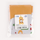 Шар фольгированный 35" «Мишка в колпаке» на подставке, под воздух 9933712