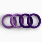 Набор аксессуаров для волос "Самой нежной", фиолетовые тона - фото 9793884