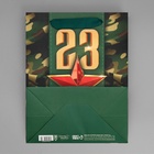 Пакет ламинированный вертикальный «С Днем Защитника Отечества», MS 18 × 23 × 10 см - фото 809194875