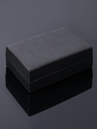 Набор мужской стальной «Запонки + Зажим для галстука» квартет, цвет серебро - Фото 11