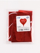 Шар воздушный фольгированный 18" «Я люблю тебя», красный - Фото 4