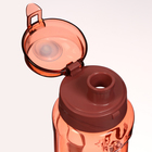 Бутылка для воды SPORT, 800 мл, 23 х 7.6 х 4.8 см, красная - Фото 4