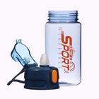 Бутылка для воды SPORT, 600 мл, 21×7.9×6.7 см, синяя - Фото 3