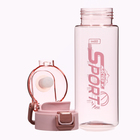 Бутылка для воды SPORT, 550 мл, 20.5×7×4.8 см, розовая - Фото 3