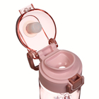 Бутылка для воды SPORT, 550 мл, 20.5×7×4.8 см, розовая - Фото 4