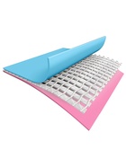 Бассейн каркасный INTEX Pink Frame Pool 28290NP, 244×76 см, розовый, круглый 10060421 - фото 14115088