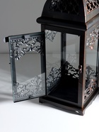 Металлический подсвечник-фонарь на 1 свечу «Стефано», 13.5×13.5×37.5 см - фото 23555652