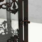 Подсвечник металл "Лоренцо" 13,5х13,5х37,5 см - фото 23555659