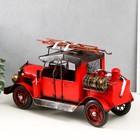 Сувенир металл "Пожарный автомобиль" 35х14,8х18 см - Фото 3