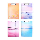 Планшет с прижимом формат А4 картон «Путешествие», МИКС - Фото 1