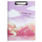 Планшет с прижимом формат А4 картон «Пейзаж», МИКС - Фото 4