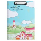 Планшет с прижимом формат А4 картон «Пейзаж», МИКС - Фото 5