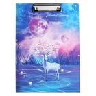 Планшет с прижимом формат А4 картон «Космос», МИКС - Фото 5