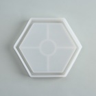 Подставка из гипса. Набор для создания поддона с поталью «Шестиугольник» - Фото 4