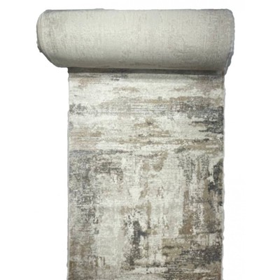 Ковровая дорожка Merinos Tornado, размер 100x2500 см, цвет beige