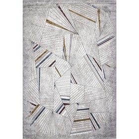 Ковёр прямоугольный Karmen Hali Panama, размер 195x290 см, цвет grey/grey