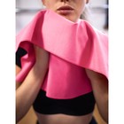 Полотенце для фитнеса Guten Morgen Squats, размер 80х130 см, цвет розовый - Фото 11