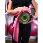 Полотенце для фитнеса Guten Morgen Squats, размер 80х130 см, цвет розовый - Фото 9