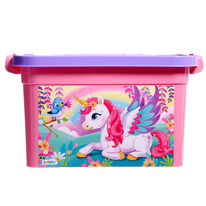 Ящик для хранения игрушек «Пони», 6,5 л - фото 1888901384