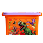 Ящик для хранения игрушек «Динозавры», 6,5 л - фото 8733965
