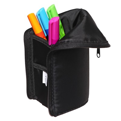 Пенал школьный, тубус, 8.5×21×6.5 см «Енот»