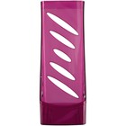 Лоток для бумаг вертикальный СТАММ "Тропик", тонированный розовый, ширина 110мм - фото 8734015